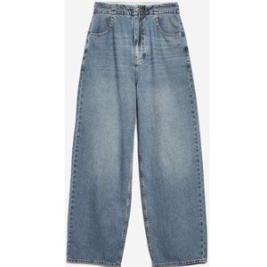 topshop boutique slouch cinch jeans size 8